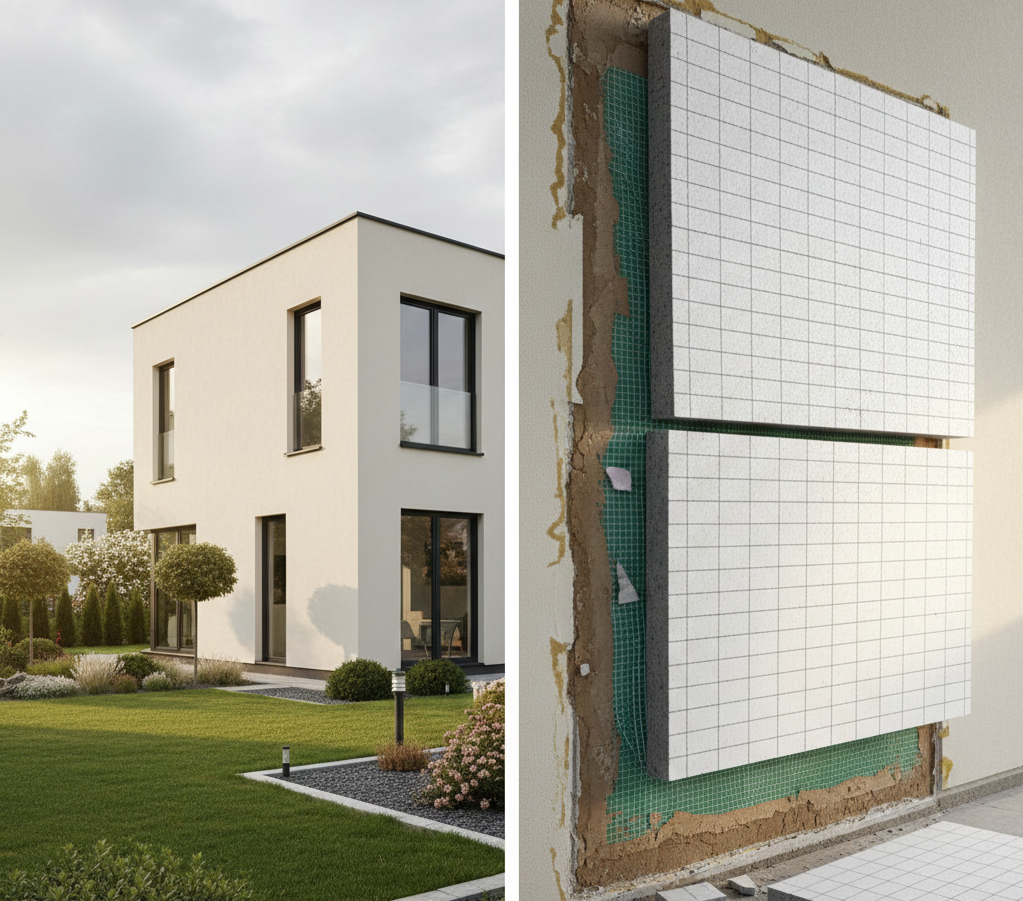 Szary styropian odpada z elewacji? Odkryj przyczynę i poznaj rozwiązanie trzeciej generacji