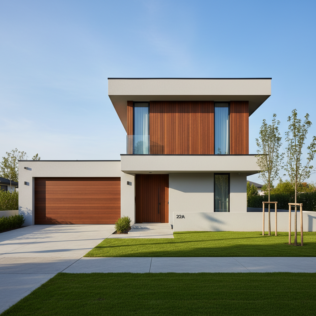Tynk i drewno na elewacji: Jak stworzyć fasadę nowoczesnego domu, która zachwyca stylem i oszczędnością?