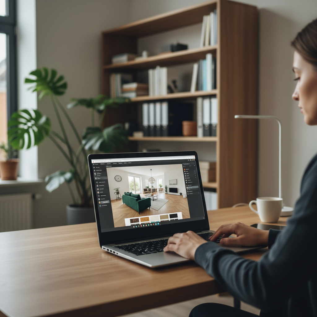 Aranżacja salonu od A do Z: Jak zaprojektować wymarzone wnętrze z aplikacją online?