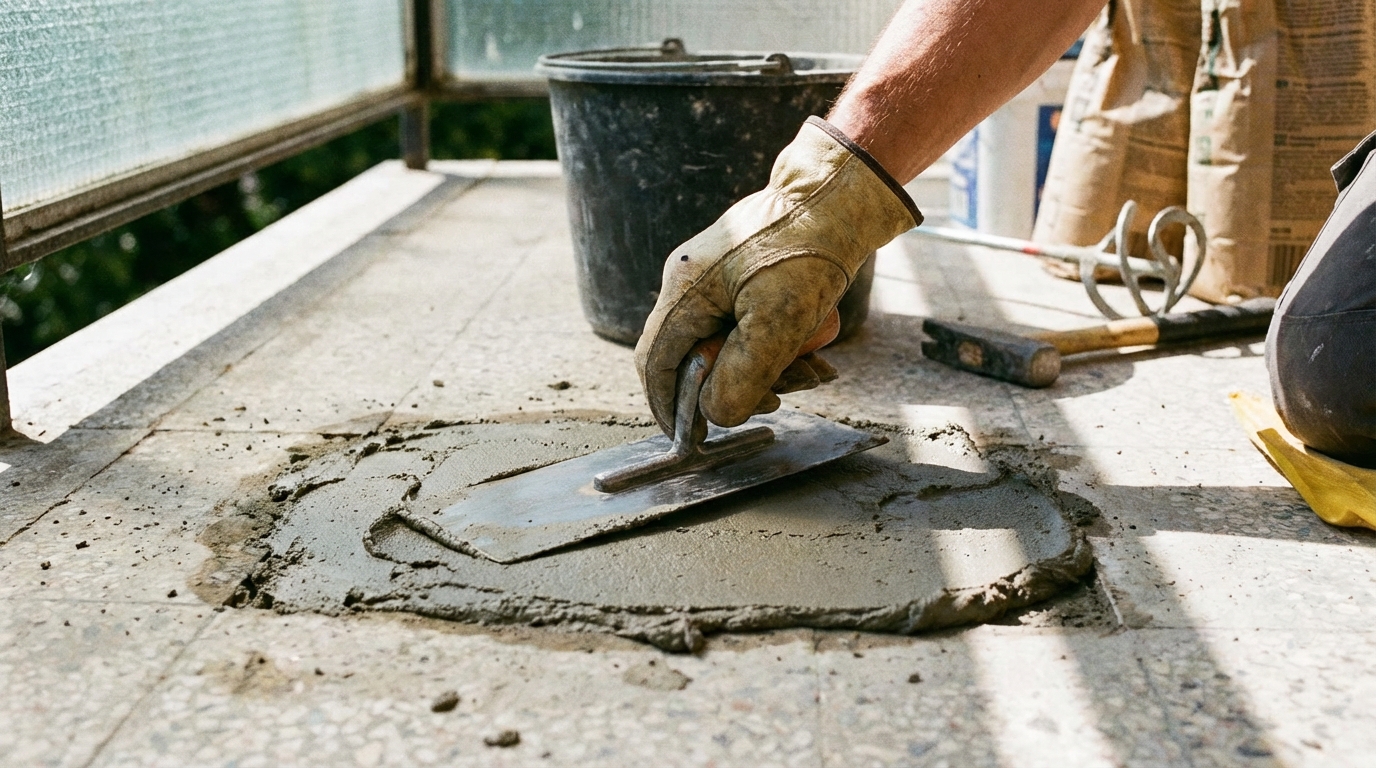 Jak naprawić betonowy balkon?