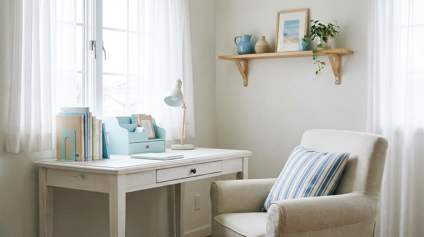 Pomysł na wnętrze: elegancki pokój małej uczennicy – Twój łagodny start w świat nauki