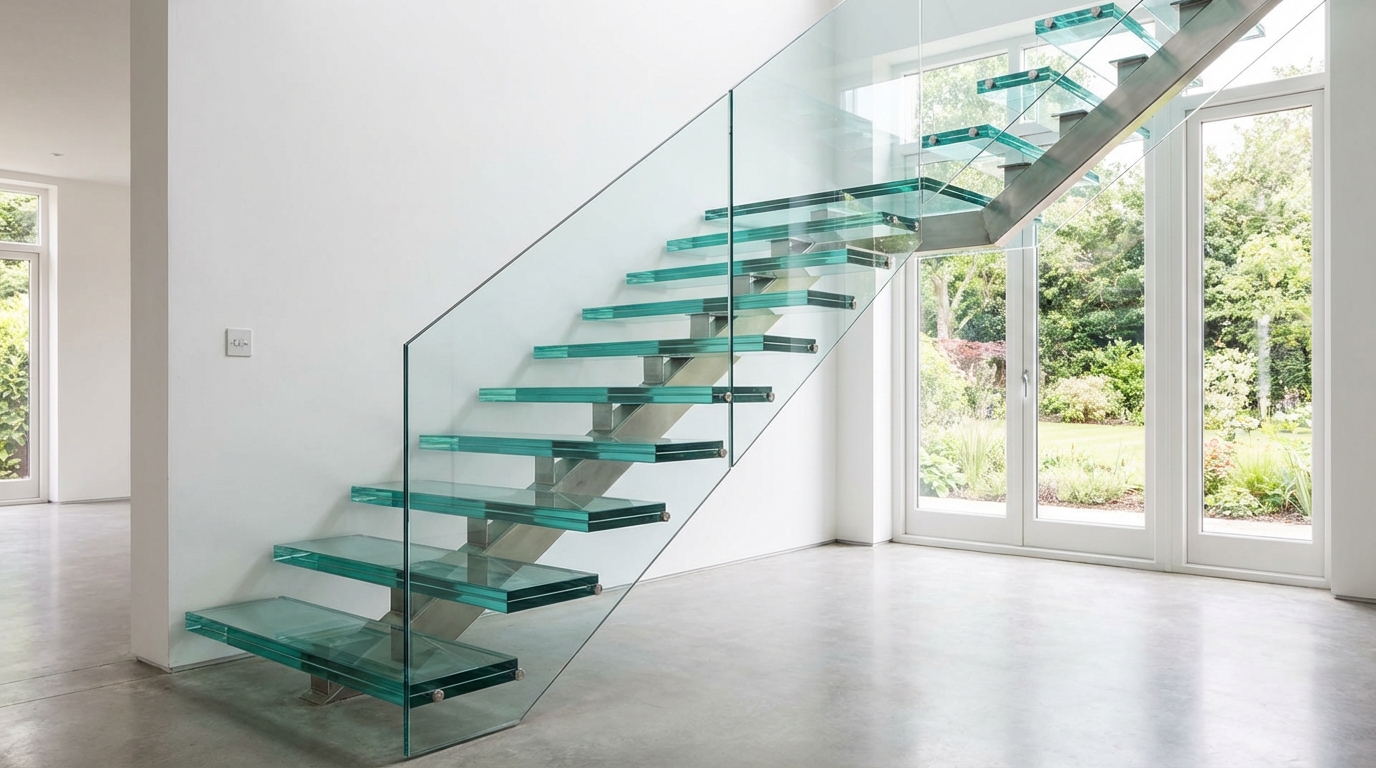 Schody i balustrady w domu – Schody z elementami metalu do nowoczesnych i industrialnych wnętrz