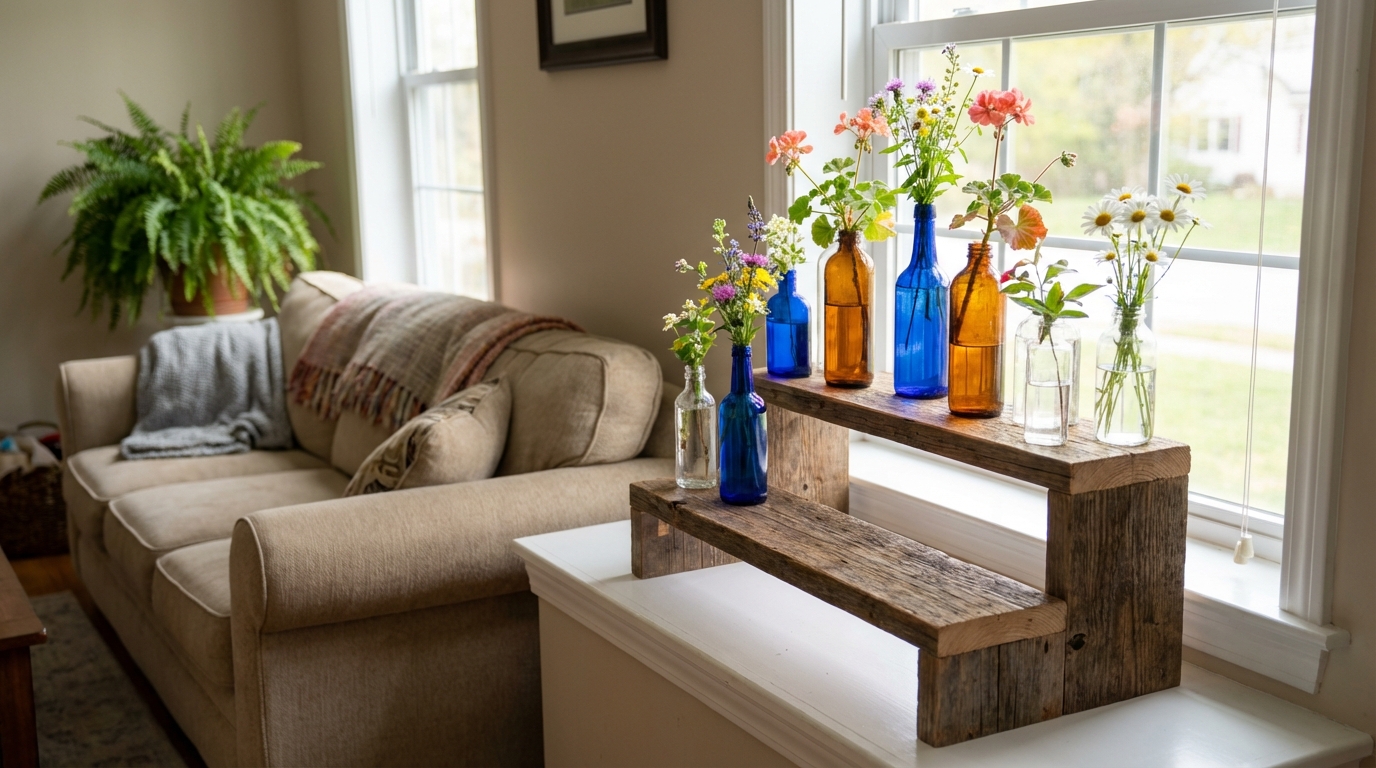 Jak stworzyć wiosenny stojak na kwiaty DIY – Pełna instrukcja krok po kroku