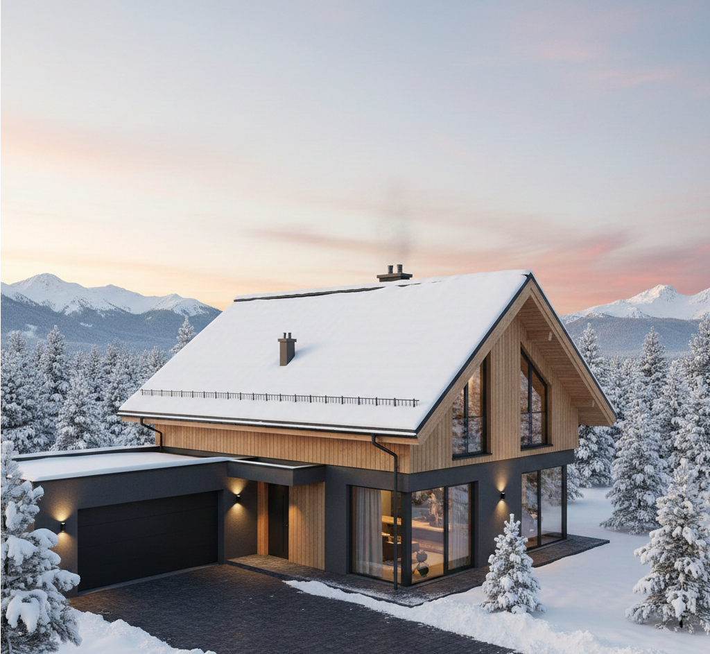 Montaż zabezpieczeń śniegowych na istniejącym dachu – bezpieczeństwo Twojego domu i otoczenia