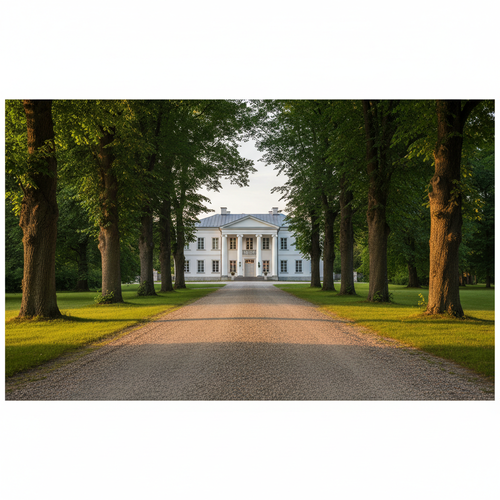 Reprezentacyjny podjazd w dużym ogrodzie: Jak zaprojektować wizytówkę Twojego domu?