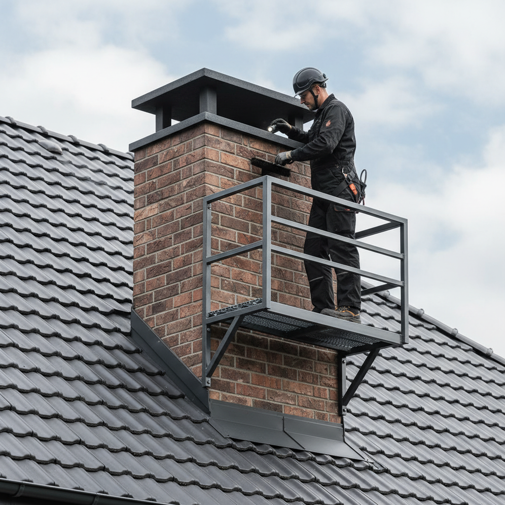 Komunikacja dachowa: Stopnie i ławy kominiarskie – Niezbędnik bezpiecznego domu