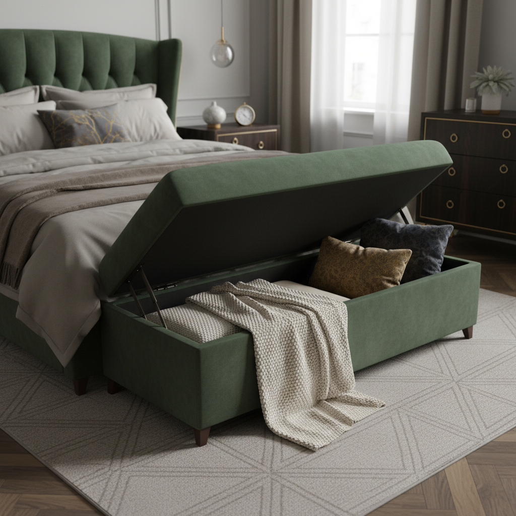 Sypialnia idealna: Jak pomysłowe meble z funkcją schowków odmienią Twoją przestrzeń do odpoczynku?