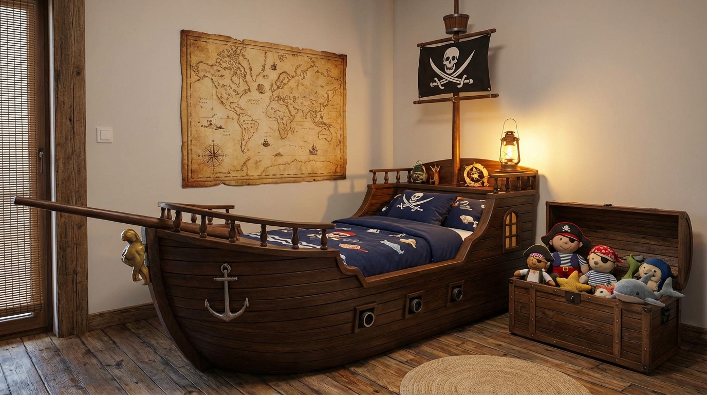 Styl marynistyczny w pokoju dziecka. Inspirujące aranżacje