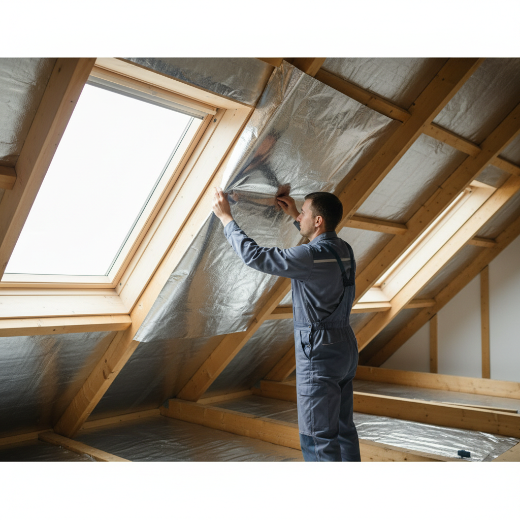 Folia termoizolacyjna – Nowoczesne ocieplenie poddasza, które realnie obniży Twoje rachunki