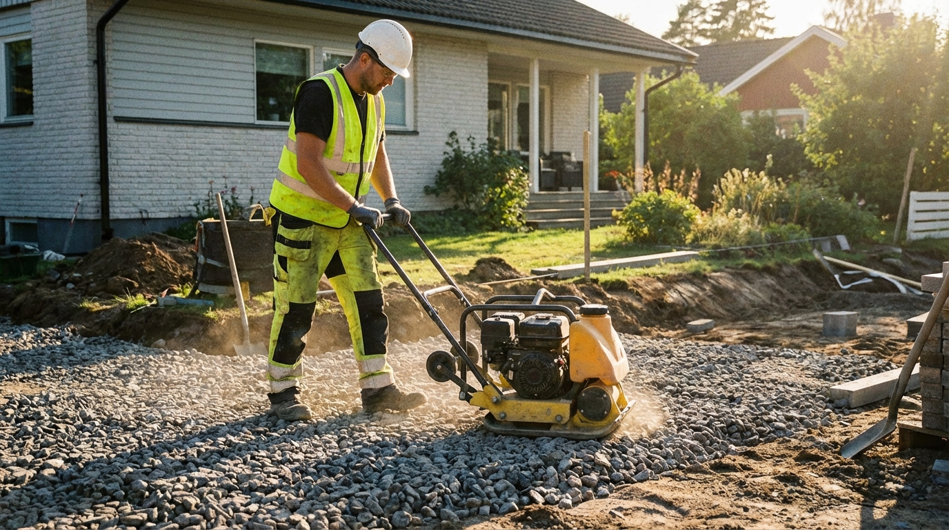 Podbudowa pod kostkę brukową: Klucz do trwałego i estetycznego podjazdu, tarasu i ścieżek ogrodowych