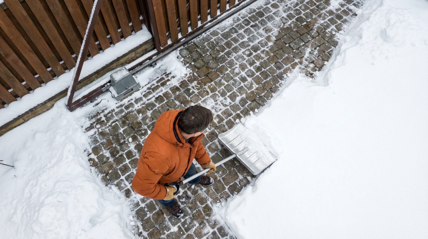 Jak uchronić bramę przed mrozem?