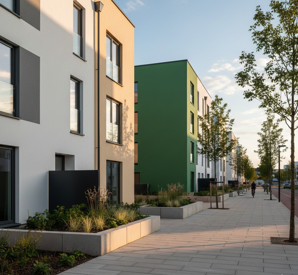 Farby silikonowe elewacyjne: sekret czystej i trwałej fasady w mieście