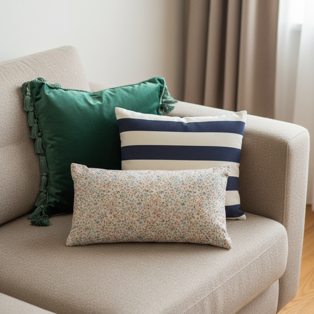 Metamorfoza salonu za pomocą tkanin: Jak odmienić wnętrze na wiosnę?