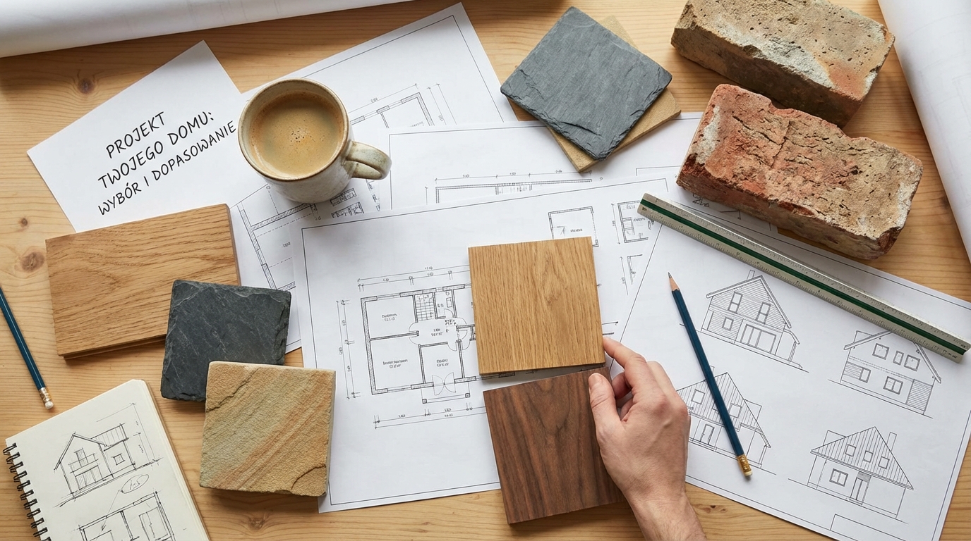 Projekt domu a warunki działki