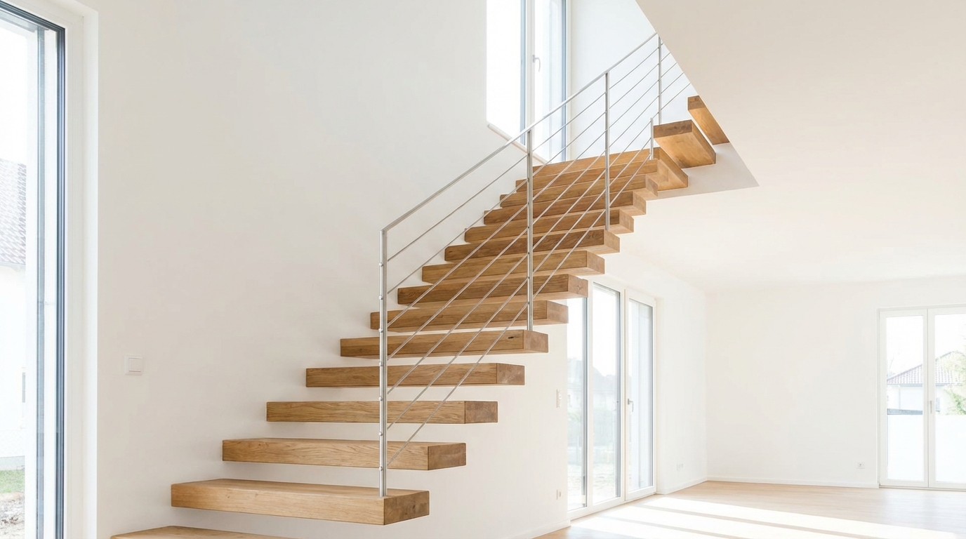 Schody wewnętrzne w domu. Projekty schodów pięknych i funkcjonalnych