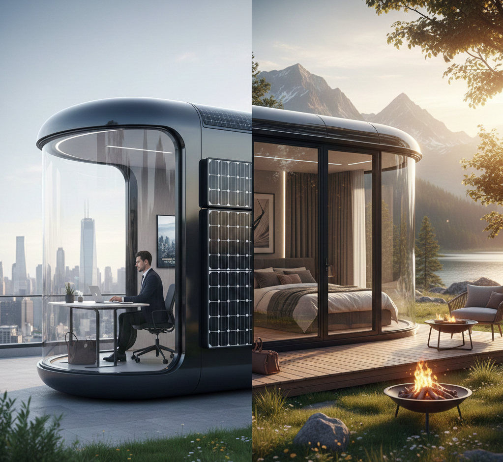 Nowoczesne domy kapsułowe: Charakterystyka, technologia i perspektywy rozwoju rynku nieruchomości