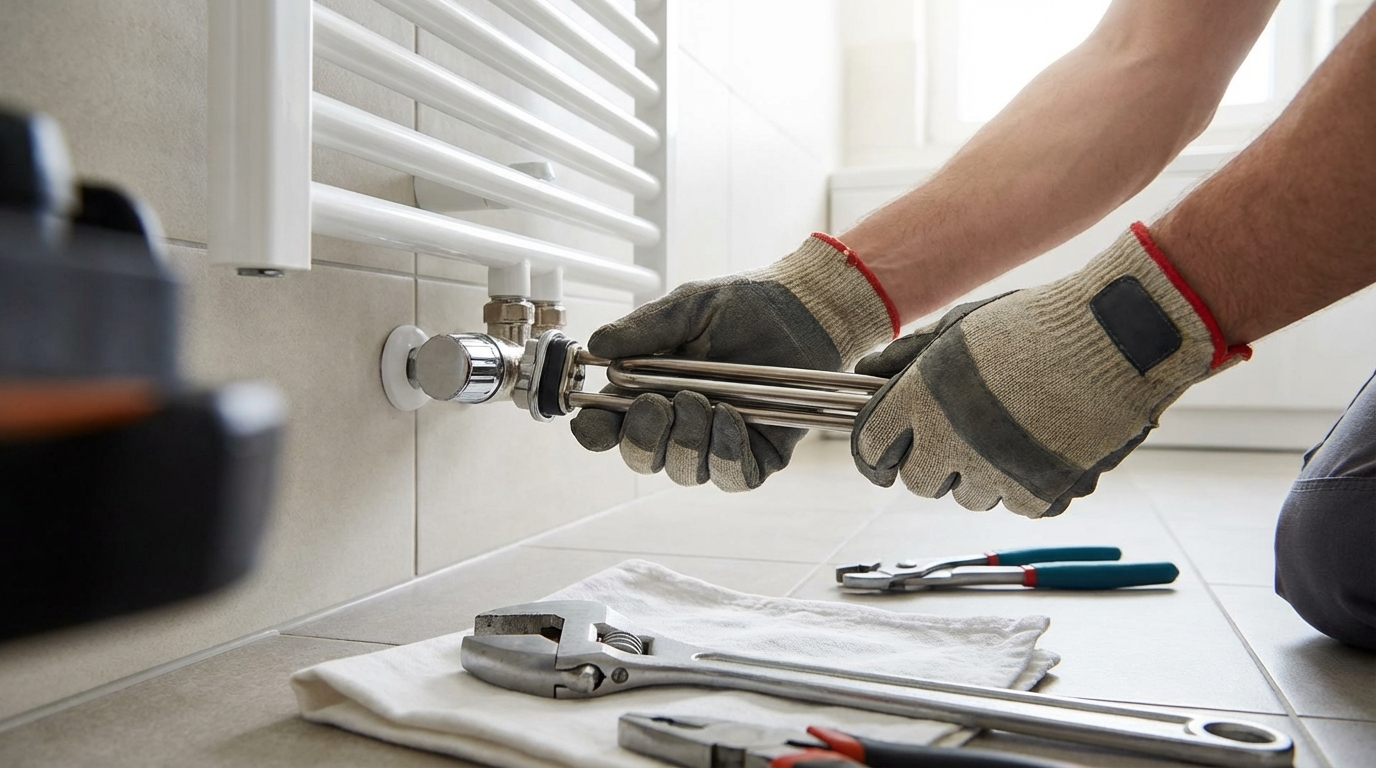 Grzałka elektryczna do grzejnika łazienkowego: Twój sposób na ciepłą łazienkę poza sezonem grzewczym