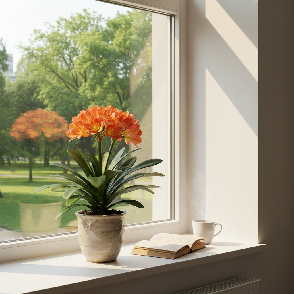 Kliwia pomarańczowa: Egzotyczna roślina idealna dla zapracowanych