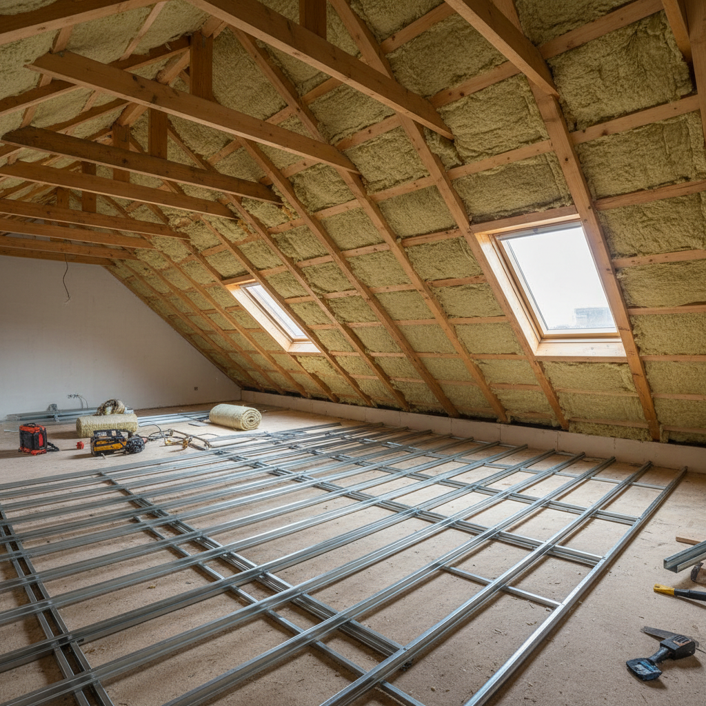 Izolacja adaptowanego poddasza – klucz do komfortu i efektywności energetycznej