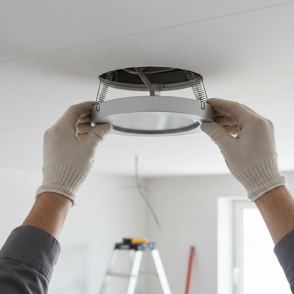 Jak zamontować oświetlenie punktowe w suficie? Praktyczny poradnik krok po kroku