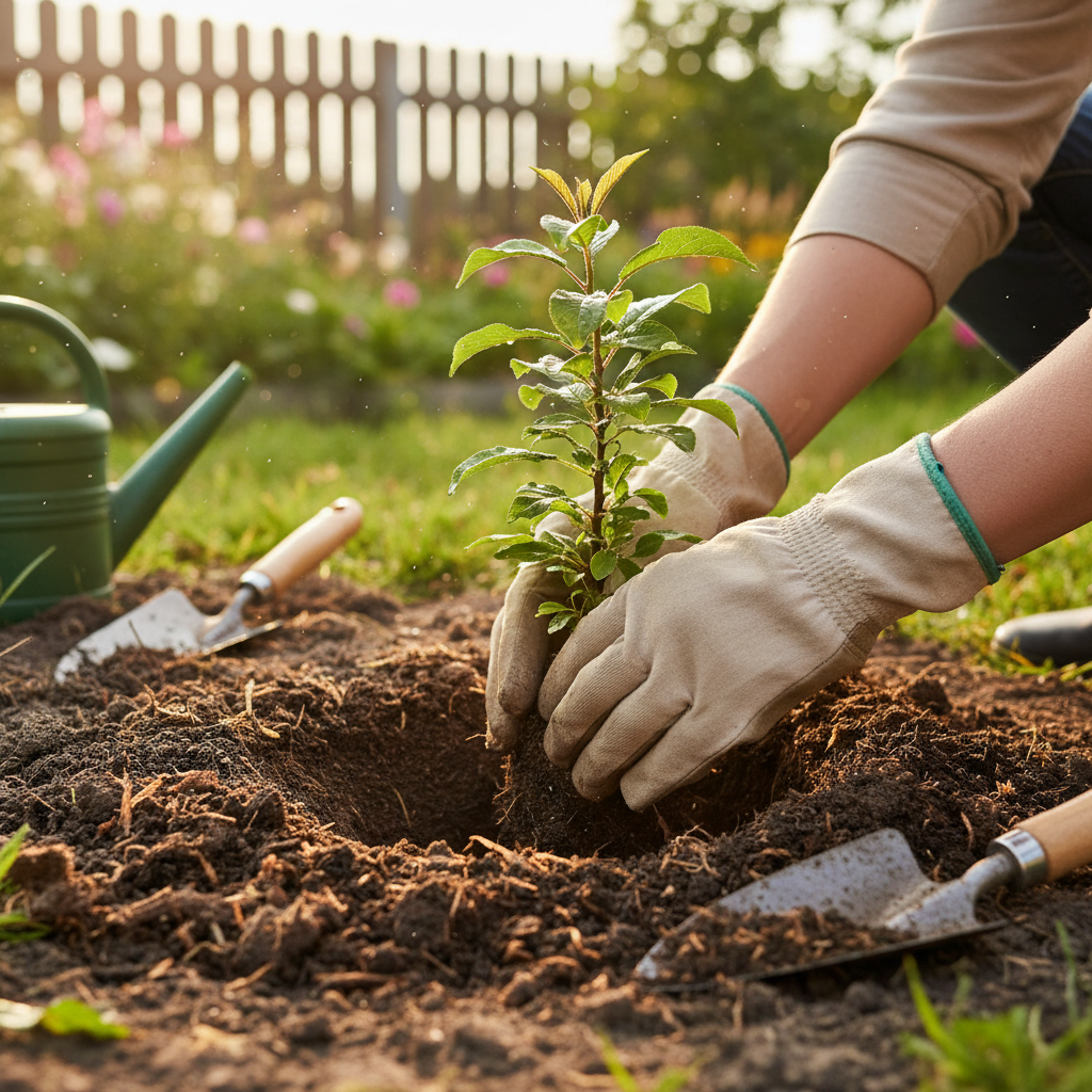 Rośliny ogrodowe – śliwa w przydomowym sadzie