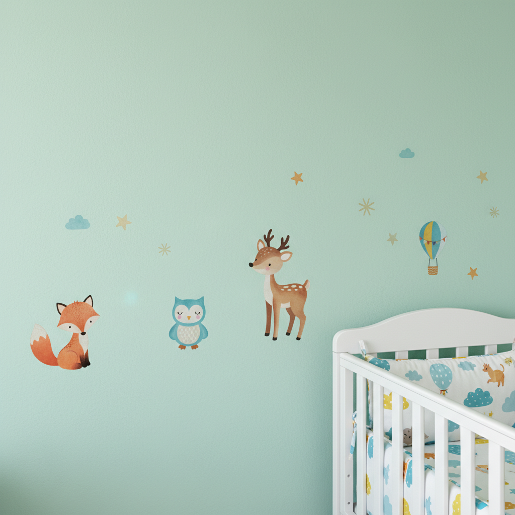 Modne pastele: Jak stworzyć wymarzony i bezpieczny pokój dla dziecka?