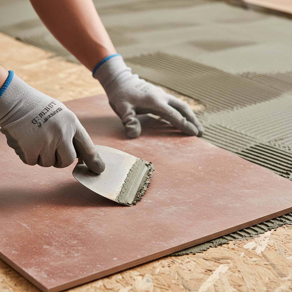 Terakota na płyty OSB – jak przyklejać?