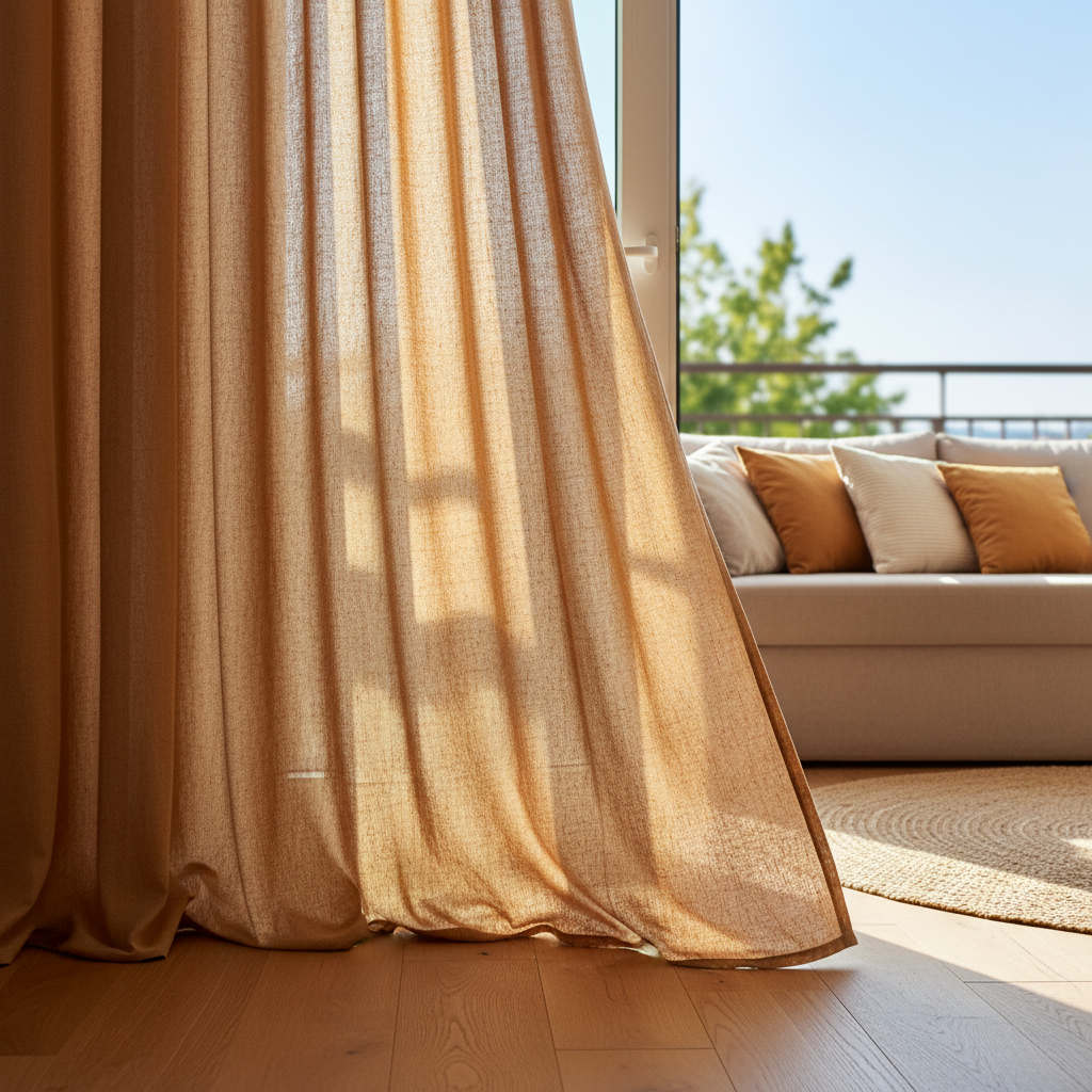 Wystrój salonu – dobieramy zasłony