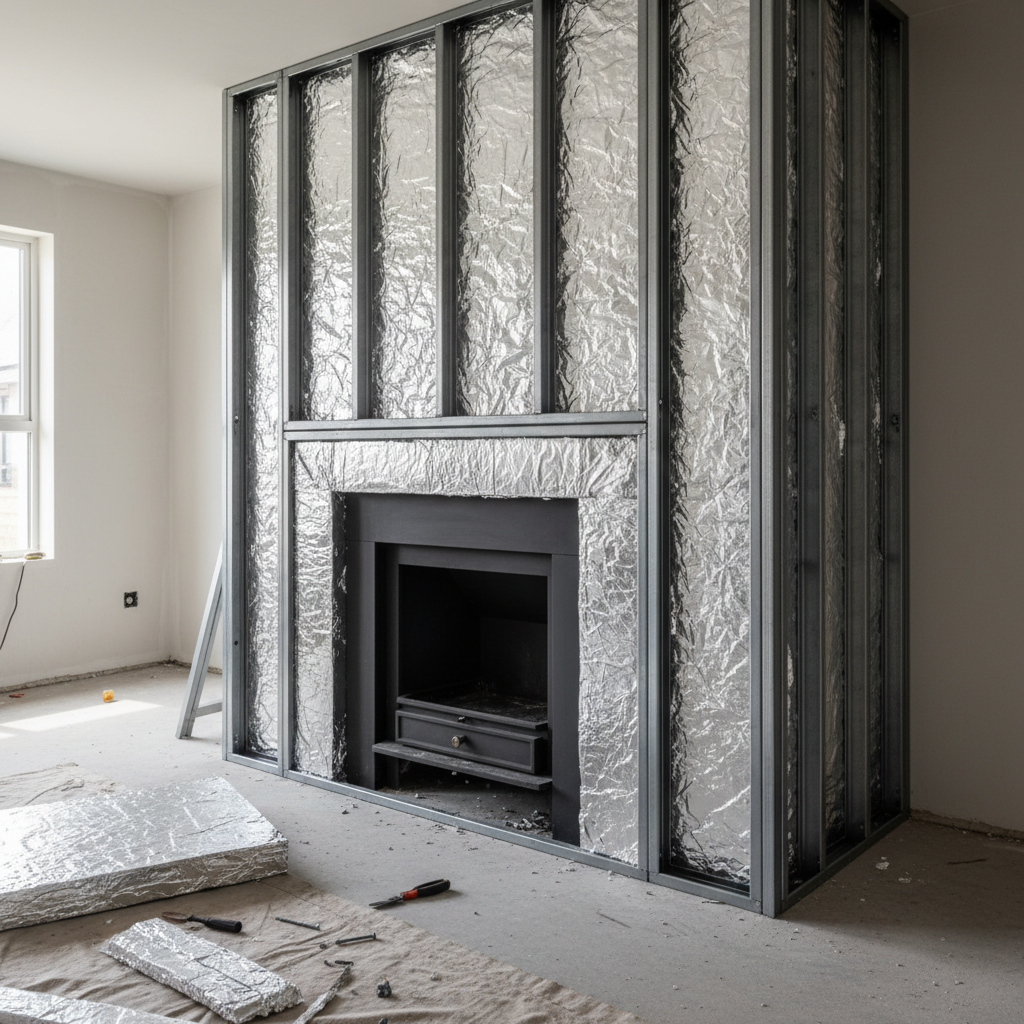 Prawidłowa izolacja termiczna kominka krok po kroku