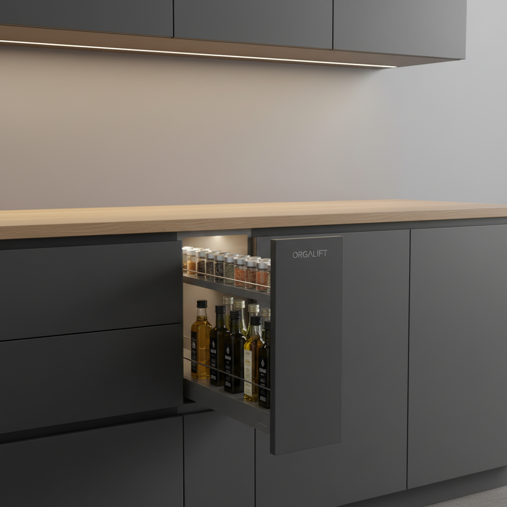 Nowe funkcje szafek kuchennych: Rewolucja w organizacji wnętrza