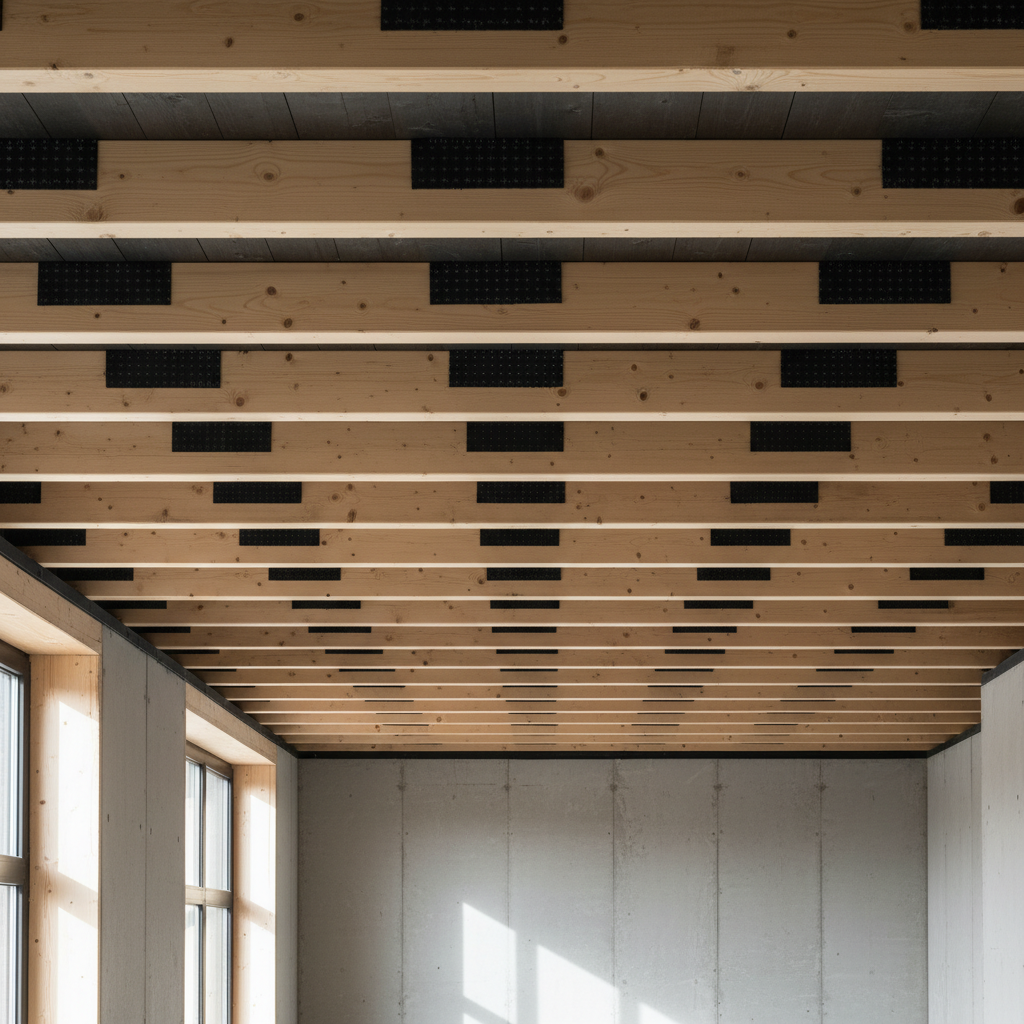 Izolacja akustyczna stropów drewnianych: Klucz do komfortu akustycznego