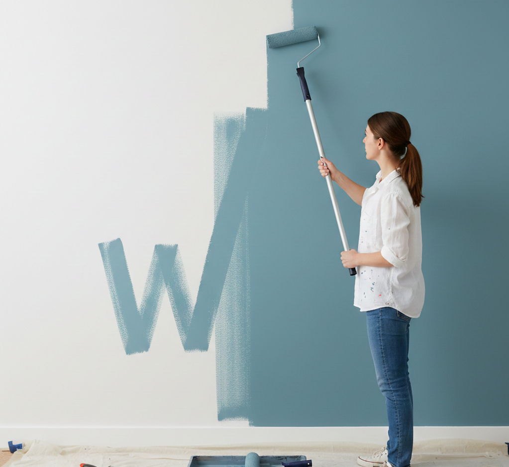 Pędzel czy wałek – czym malować ściany i sufity? Kompleksowy poradnik wyboru narzędzi