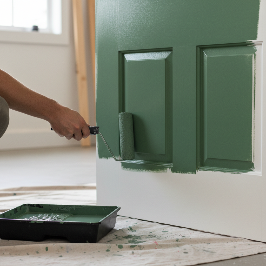 Jak odnowić stare drzwi drewniane pomalowane farbą olejną? Poradnik krok po kroku