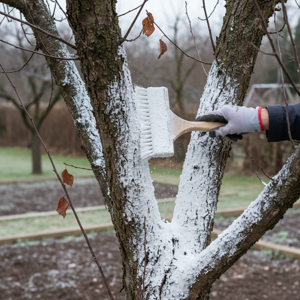 Bielenie drzew. Kiedy i czym bielić drzewa?