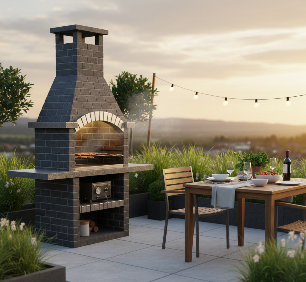 Murowany pomysł na ogród: Trwałość i estetyka z cegły klinkierowej