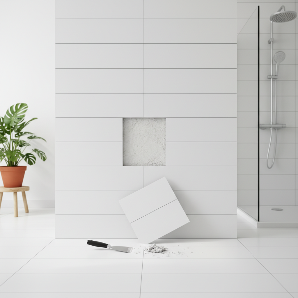 Samodzielna wymiana odklejających się płytek: poradnik krok po kroku | Dom.pl