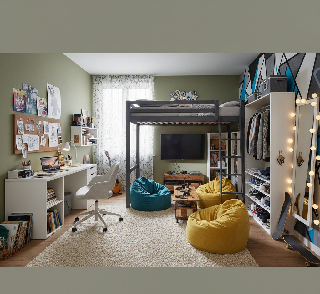 Kompleksowy przewodnik po aranżacji pokoju dziecka i nastolatka