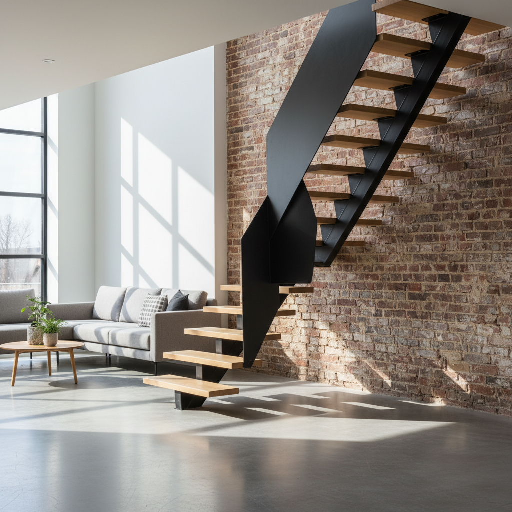 Kompleksowy przewodnik po schodach wewnętrznych: Wybór, projektowanie i aranżacja