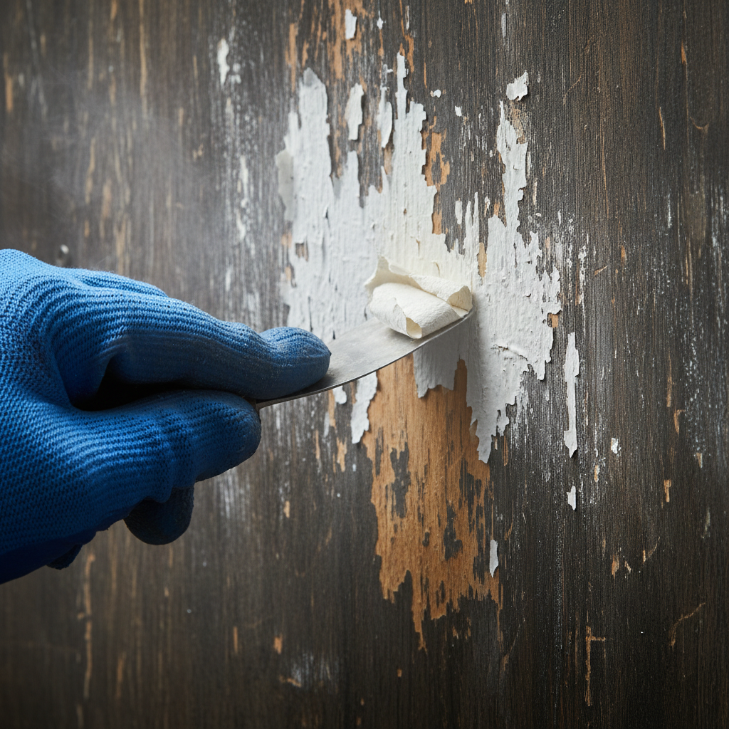 Jak oczyścić ramę okna ze starej farby?