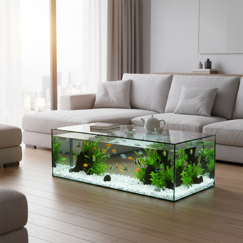 Akwarium w aranżacji wnętrz: Praktyczny przewodnik po modnych rozwiązaniach