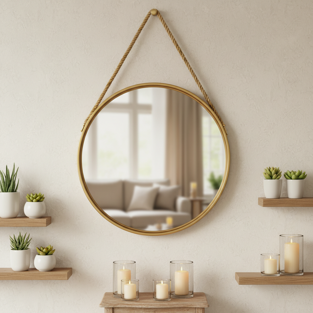 Jak zamontować lustro na ścianie?