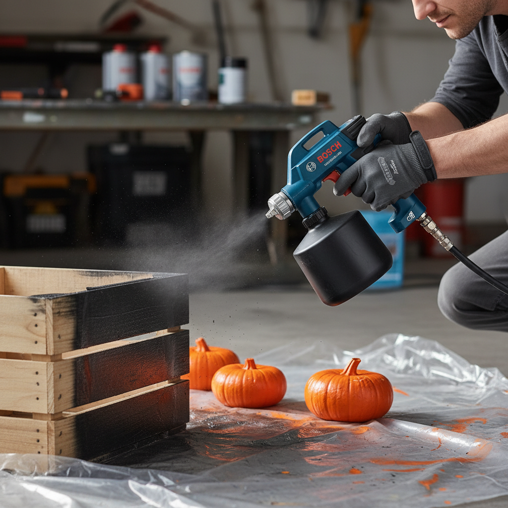 Skrzynka na cukierki. Dekoracje DIY na Halloween