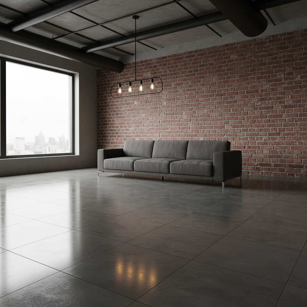 Panele podłogowe z połyskiem – moda na wnętrza glamour