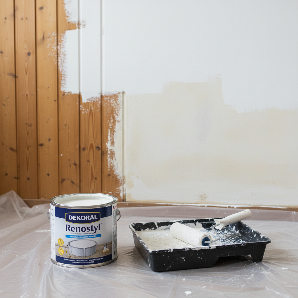 Czym pomalować lamperie w przedpokoju?