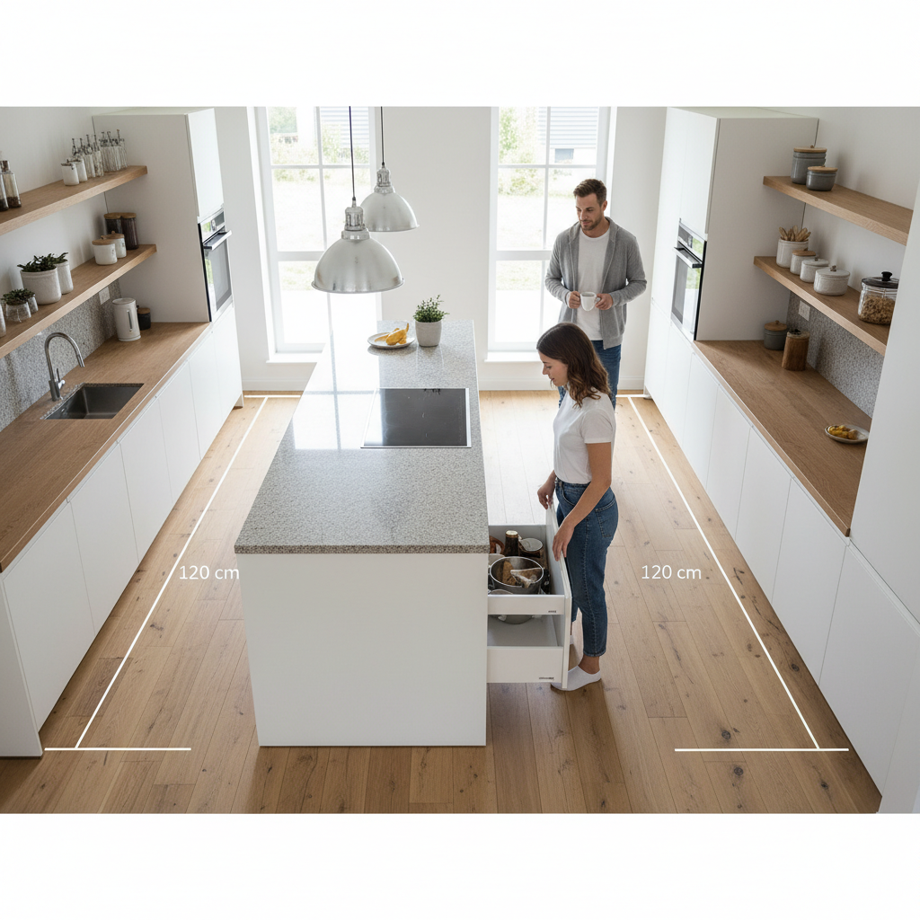 Kuchnia z wyspą: projekty domów z komfortową kuchnią dla całej rodziny