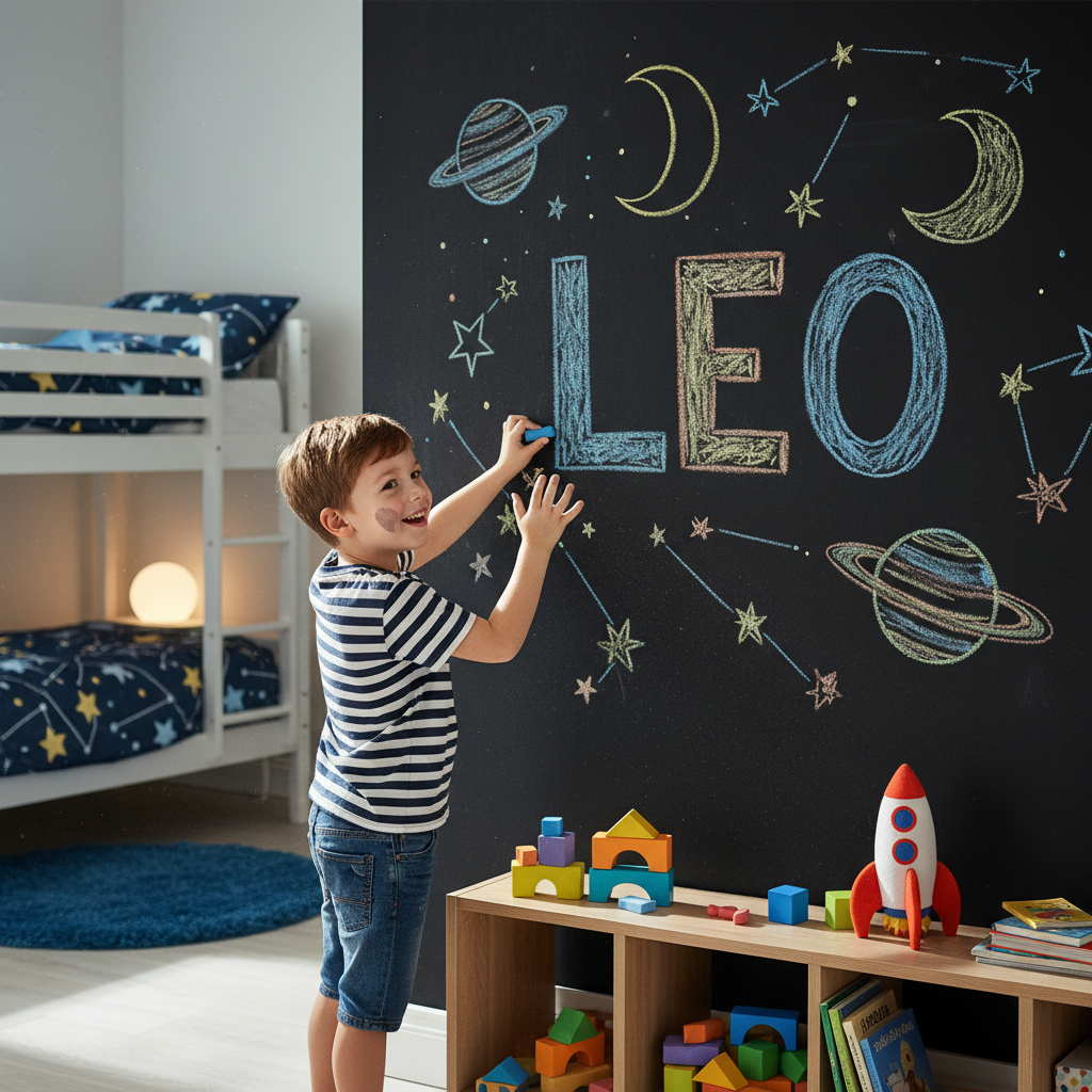 Imię dziecka na ścianie. Pomysłowa dekoracja pokoju dziecięcego