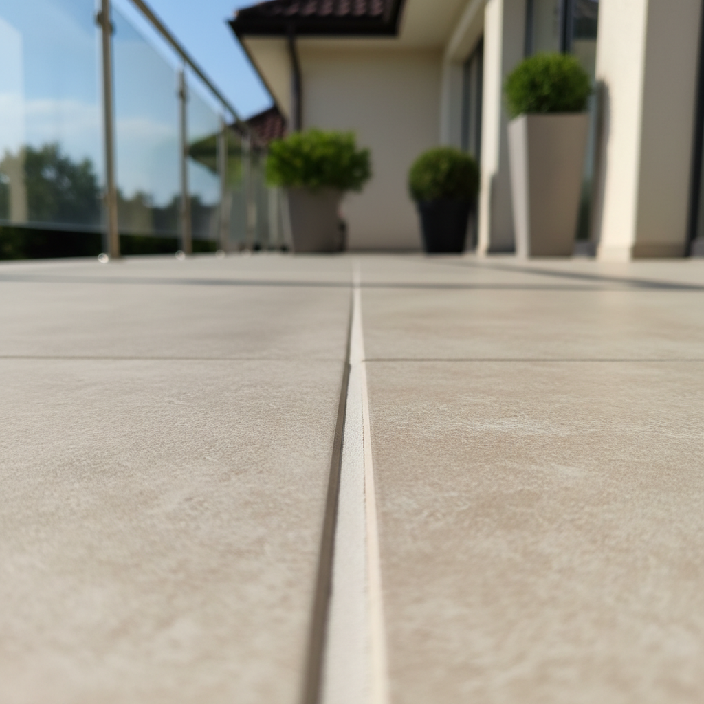 Nowa posadzka na tarasie: Kompletny przewodnik po fugowaniu płytek na zewnątrz