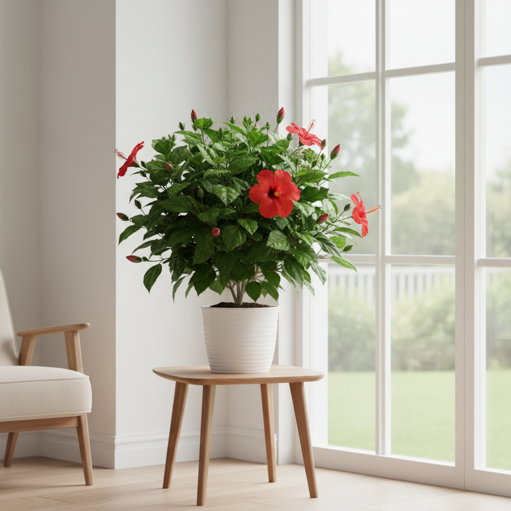 Rośliny egzotyczne: Uprawa hibiskusa w doniczce – Kompletny poradnik