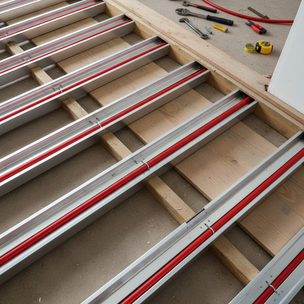 Ogrzewanie podłogowe w suchej zabudowie: Komfort, oszczędność i szybkość montażu