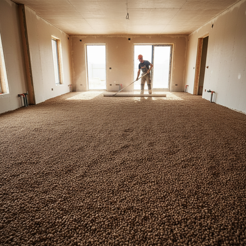 Izolacja podłogi na gruncie: styropian czy keramzyt?